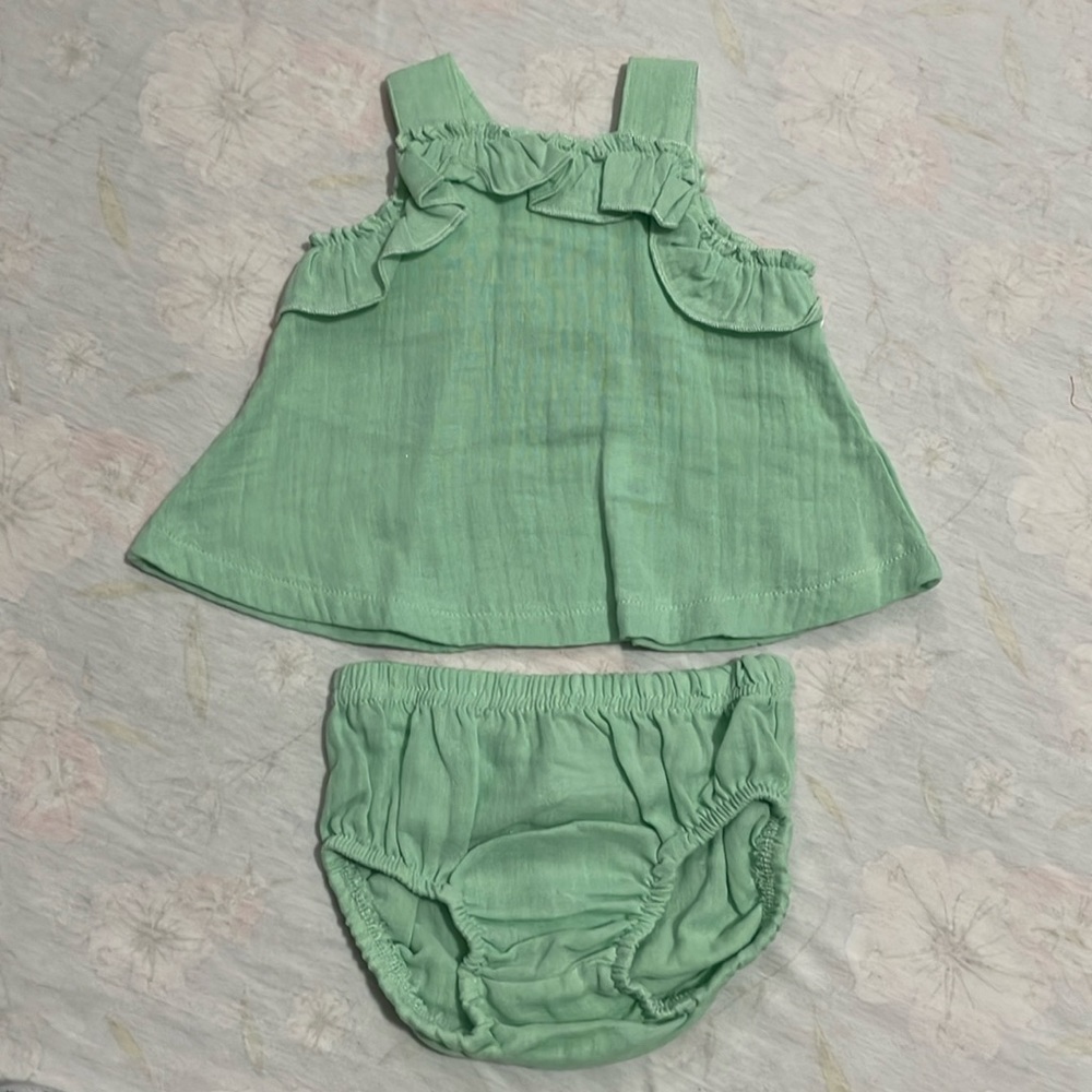 3 months summer outfit 2 piece